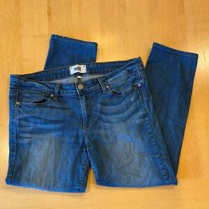 PAIGE Women's Classic Blue Skinny Jeans